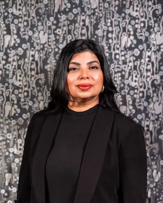Portrait of a woman with a blazer