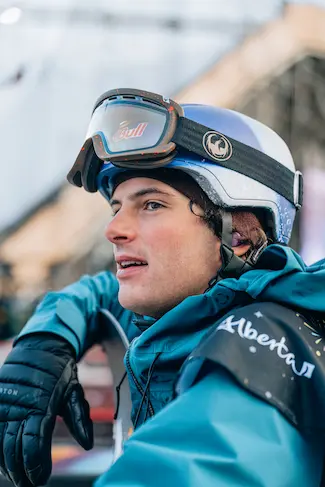 Professional snowboarder
